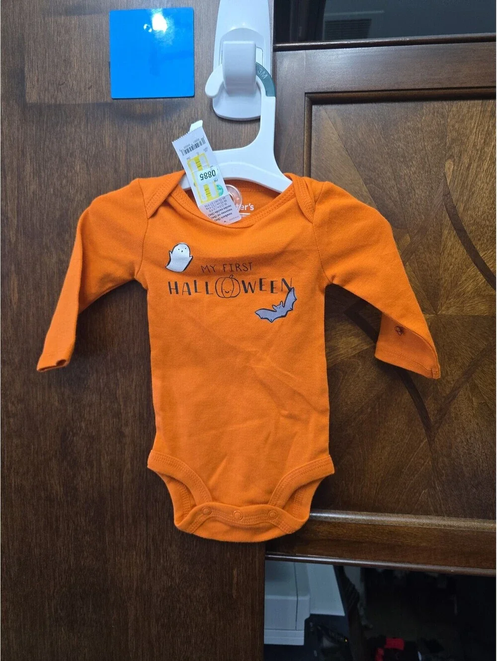 Newborn brand new, my first halloween shirt i'm from carter's item 885